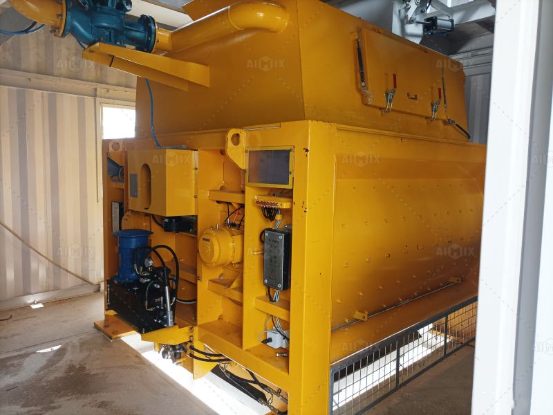 Sicoma mixer installed