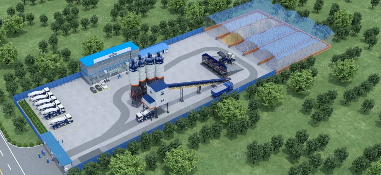 site selection and plant setup