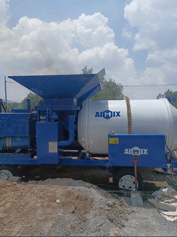 small mobile asphalt mixer for asphalt production in Mexico