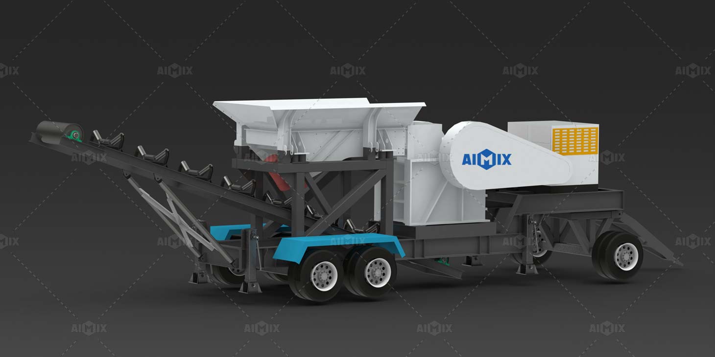 Small Mobile Jaw Crusher - 50tph