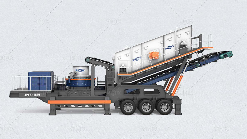 Standalone Mobile Cone Crusher -Wheeled Type