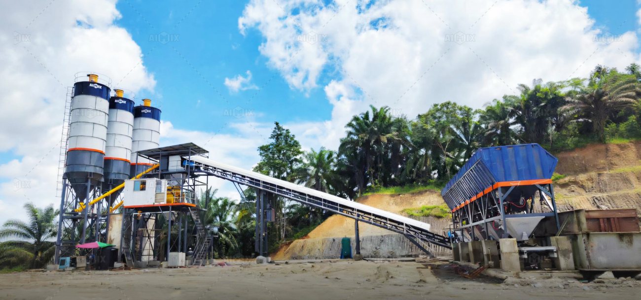 start concrete plant business