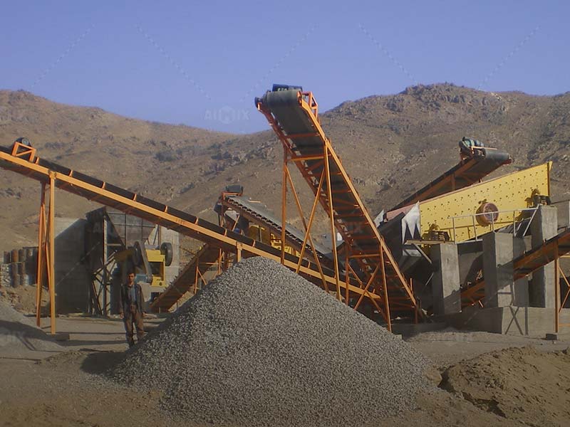 stone crusher plants in AIMIX