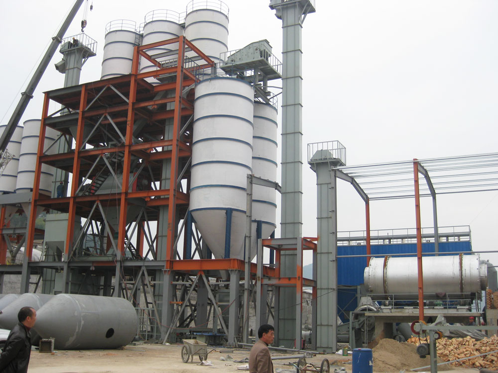 tile adhesive plant in China