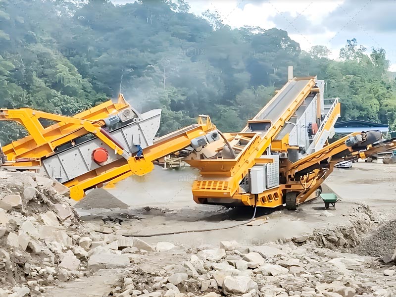 trcked crusher for Construction Building