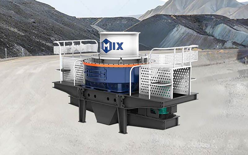 VSI crusher machine for limestone processing