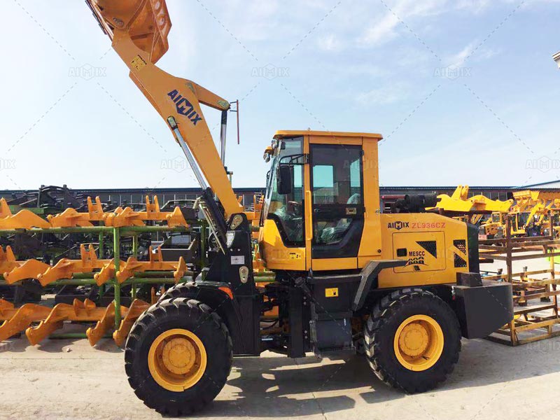 wheel loader in AIMIX