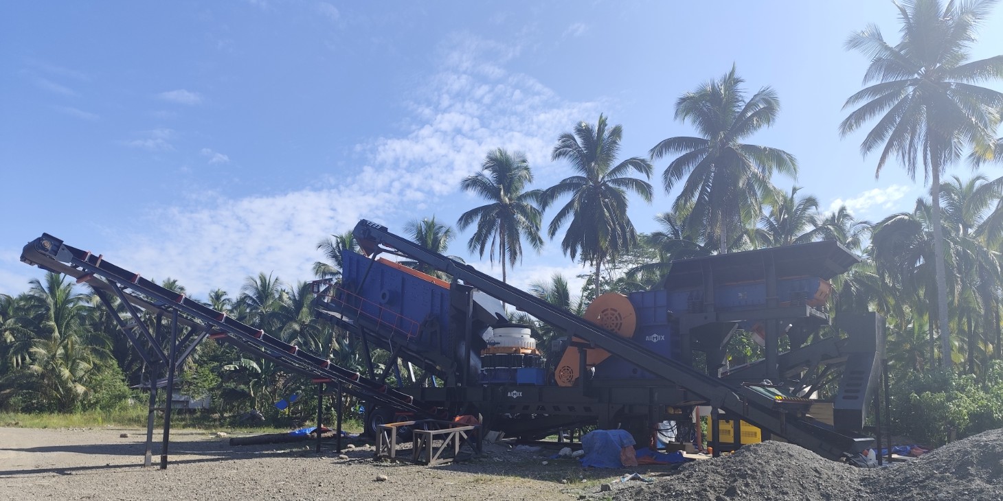 Wheeled 4-in-1 Mobile Cone Crushing Plant in the Philippines