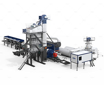 ALYQ mobile asphalt batching plant for sale