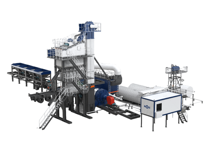 ALYQ mobile batch type asphalt plant for sale