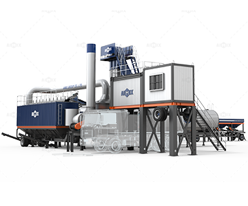 ALYT mobile asphalt drum mix plant for sale