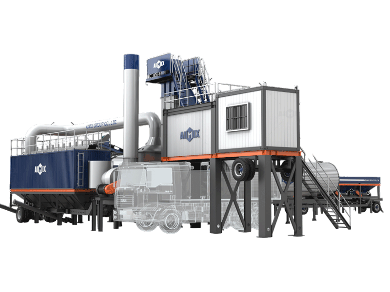 ALYT mobile drum type hma plant