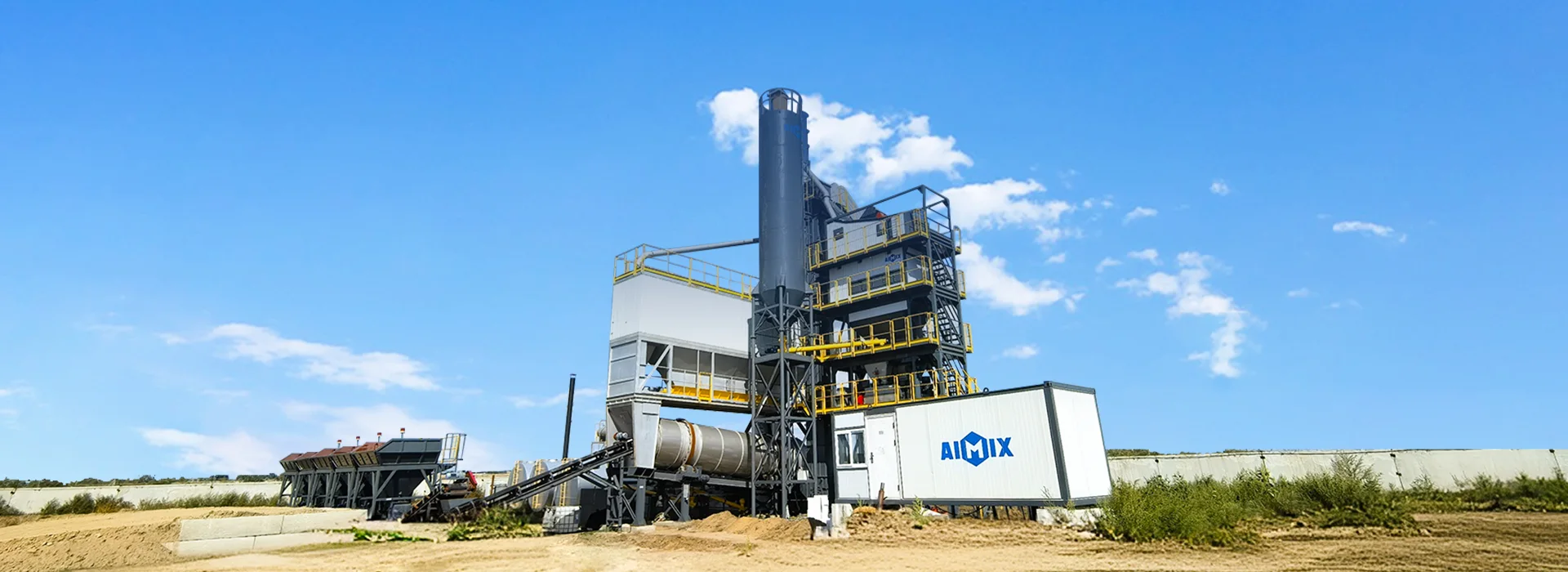 160ton stationary asphalt mixing plant for sale