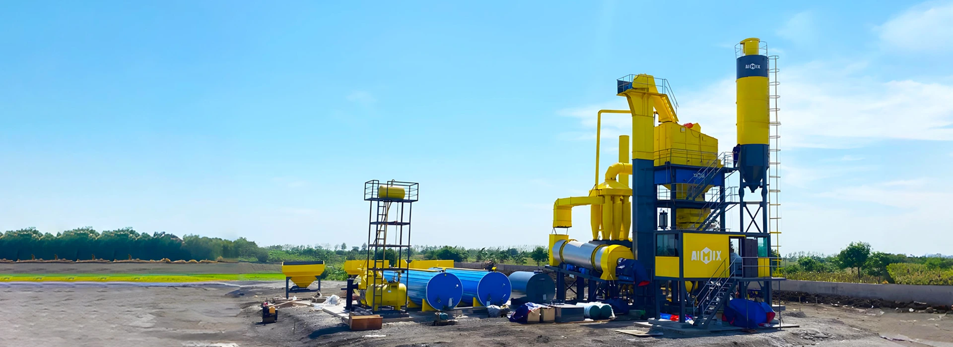 AMP Asphalt Mixing Plant price for sale in Indonesia